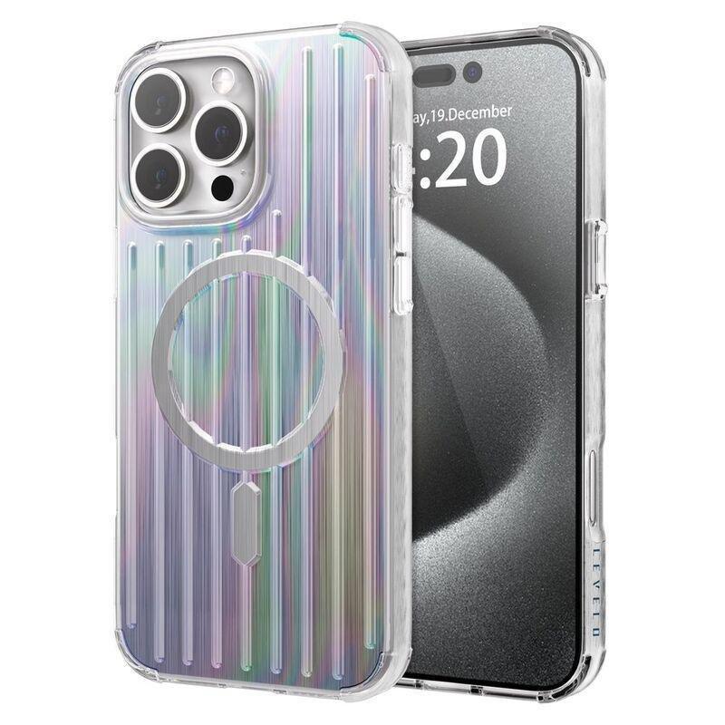 Levelo Cabin Magsafe Case For iPhone 16 Pro Max For Iridescent, , large image number 3