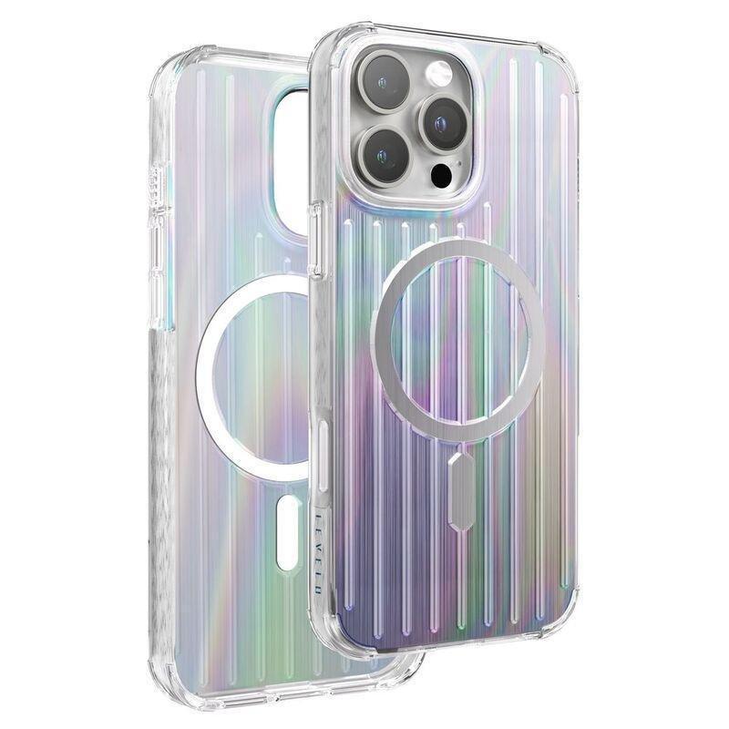 Levelo Cabin Magsafe Case For iPhone 16 Pro Max For Iridescent, , large image number 6