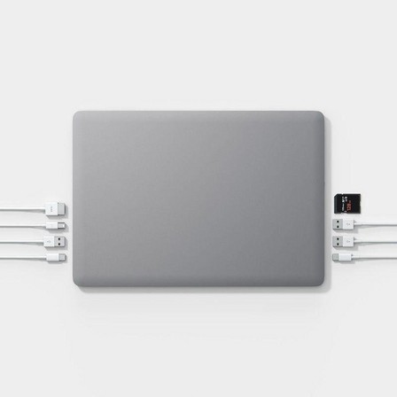 LINEDOCK - Linedock 13 Macbook Docking Station with Built In Battery + 1 TB SSD Space Grey