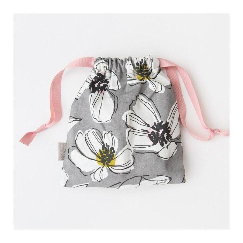 Caroline Gardner Grey Floral Travel Bags (Set of 3), , large image number 1