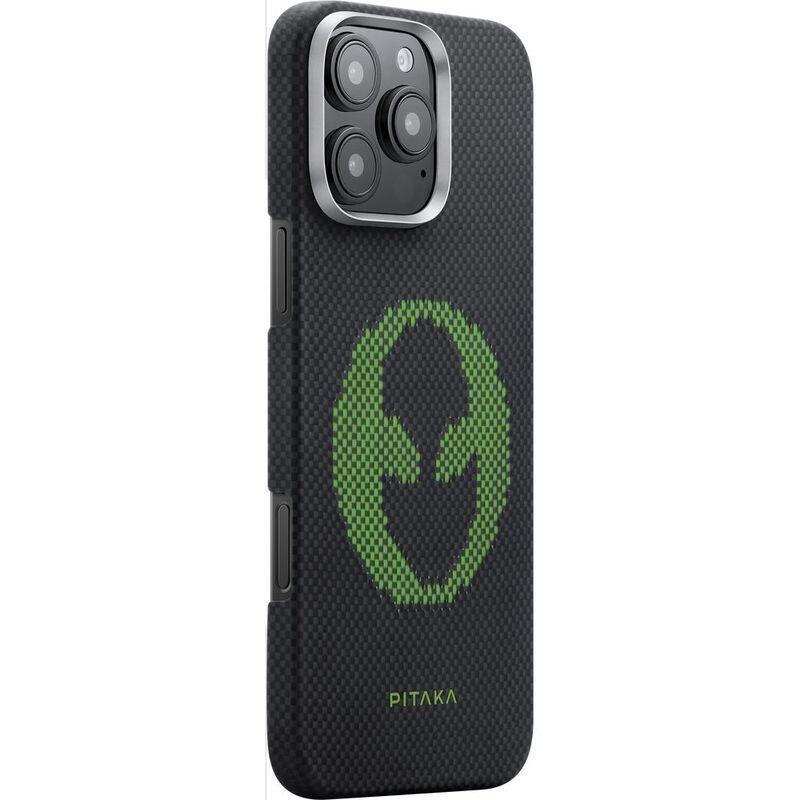 Pitaka Aries Tactile Woven Case For iPhone 16 Pro Max - Alien, , medium