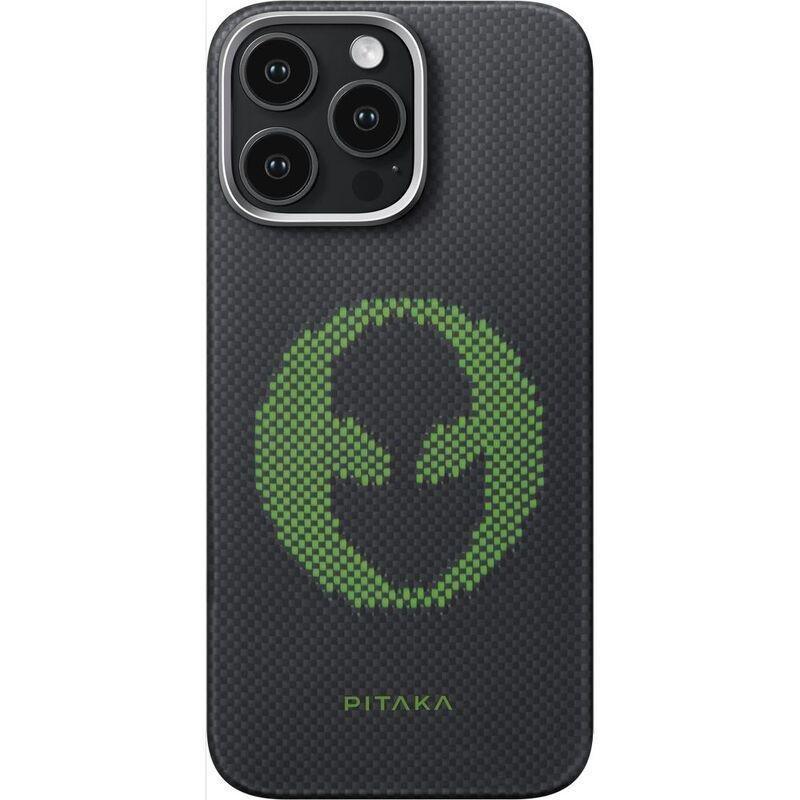 Pitaka Aries Tactile Woven Case For iPhone 16 Pro - Alien, , medium