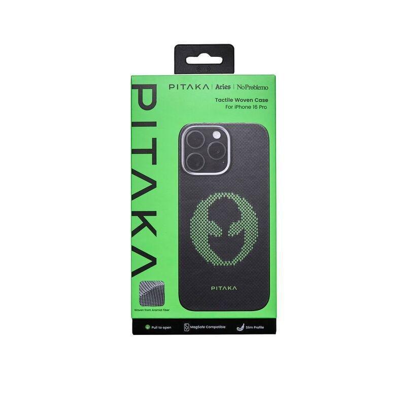 Pitaka Aries Tactile Woven Case For iPhone 16 Pro - Alien, , large image number 4