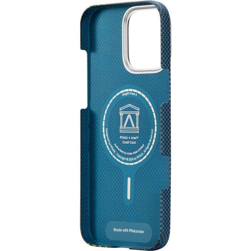 Pitaka Aries Tactile Woven Case For iPhone 16 Pro - Credit Card, , large image number 7