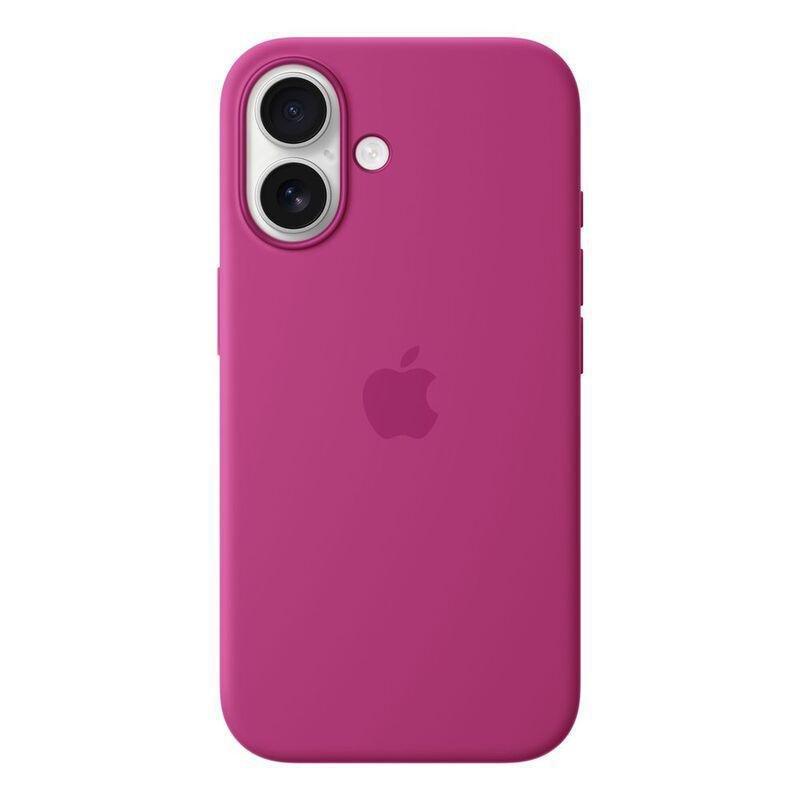 Apple iPhone 16 Silicone Case with MagSafe - Fuchsia, , medium