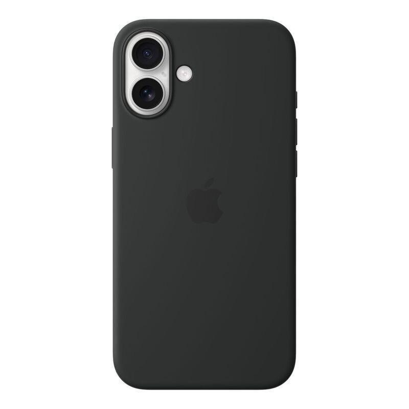 Apple iPhone 16 Plus Silicone Case with MagSafe - Black, , medium