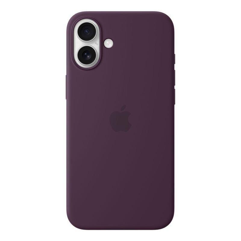 Apple iPhone 16 Plus Silicone Case with MagSafe - Plum, , medium