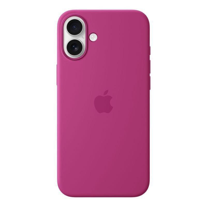 Apple iPhone 16 Plus Silicone Case with MagSafe - Fuchsia, , medium