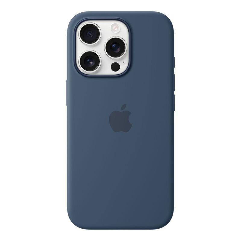 Apple iPhone 16 Pro Silicone Case with MagSafe - Denim, , medium