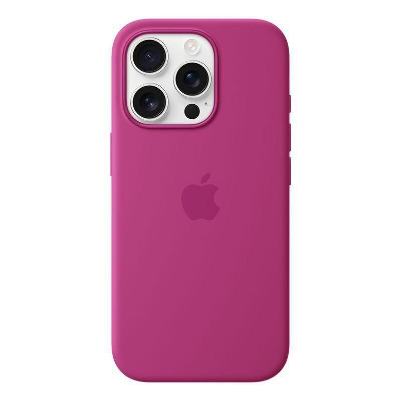 Apple iPhone 16 Pro Silicone Case with MagSafe - Fuchsia, , medium