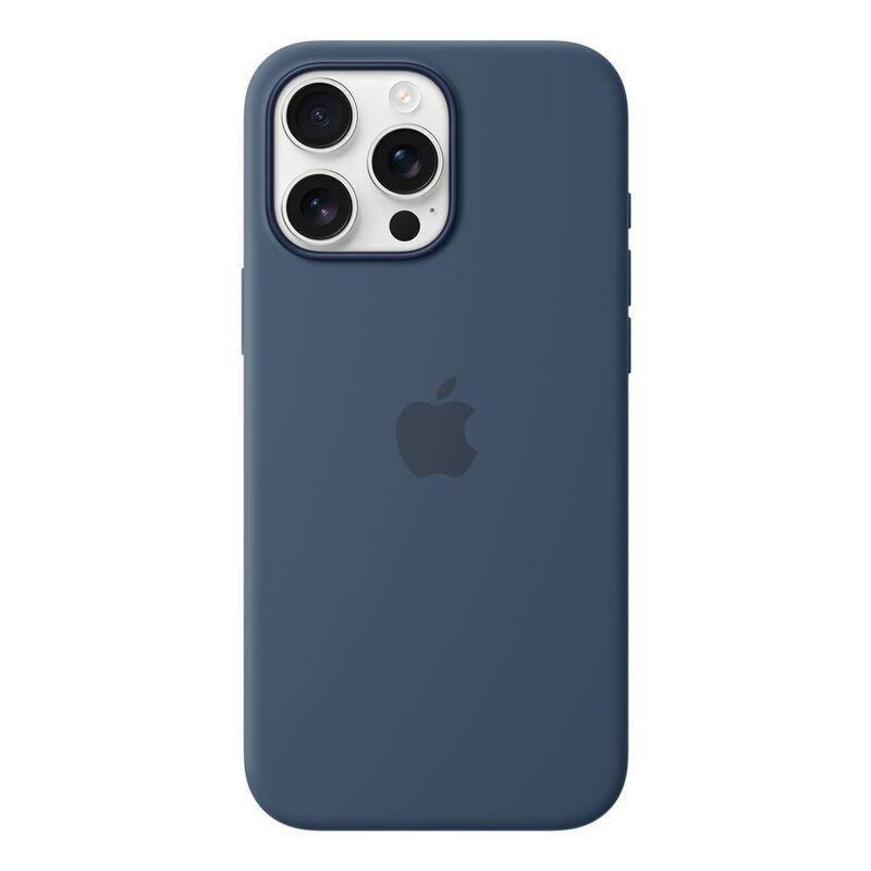 Apple iPhone 16 Pro Max Silicone Case with MagSafe - Denim, , medium