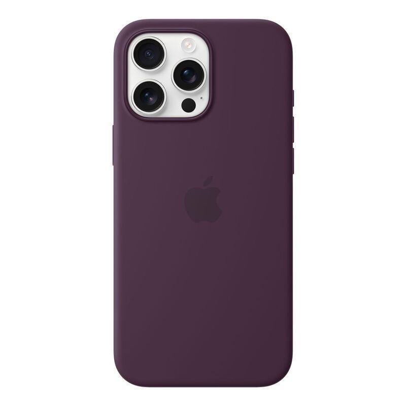 Apple iPhone 16 Pro Max Silicone Case with MagSafe - Plum, , large image number 0