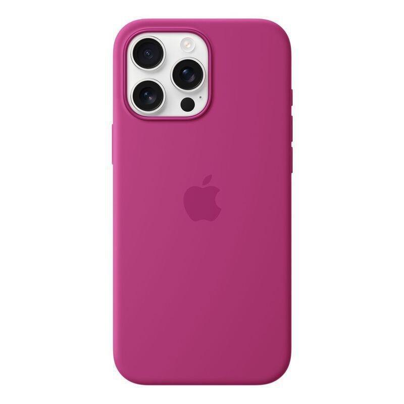 Apple iPhone 16 Pro Max Silicone Case with MagSafe - Fuchsia, , medium