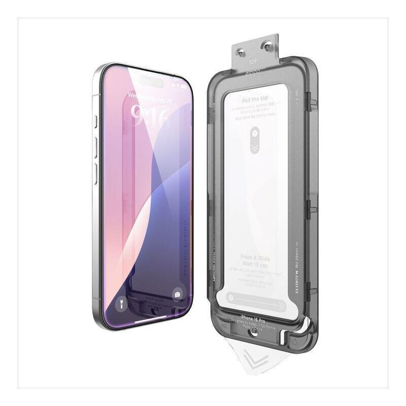 Elago Tempered Glass Screen Protector Compatible for iPhone 16 Pro (With Easy Installation Tray), , large image number 3