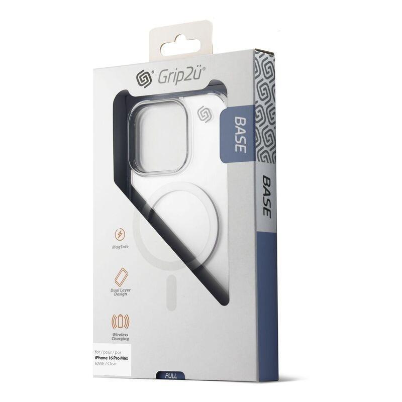Grip2u BASE Case for iPhone 16 Pro Max - Clear, , large image number 3