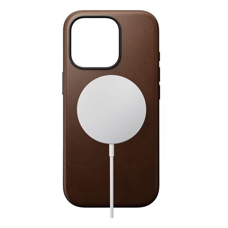 Nomad Modern Leather Case for iPhone 16 Pro - Brown, , large image number 0