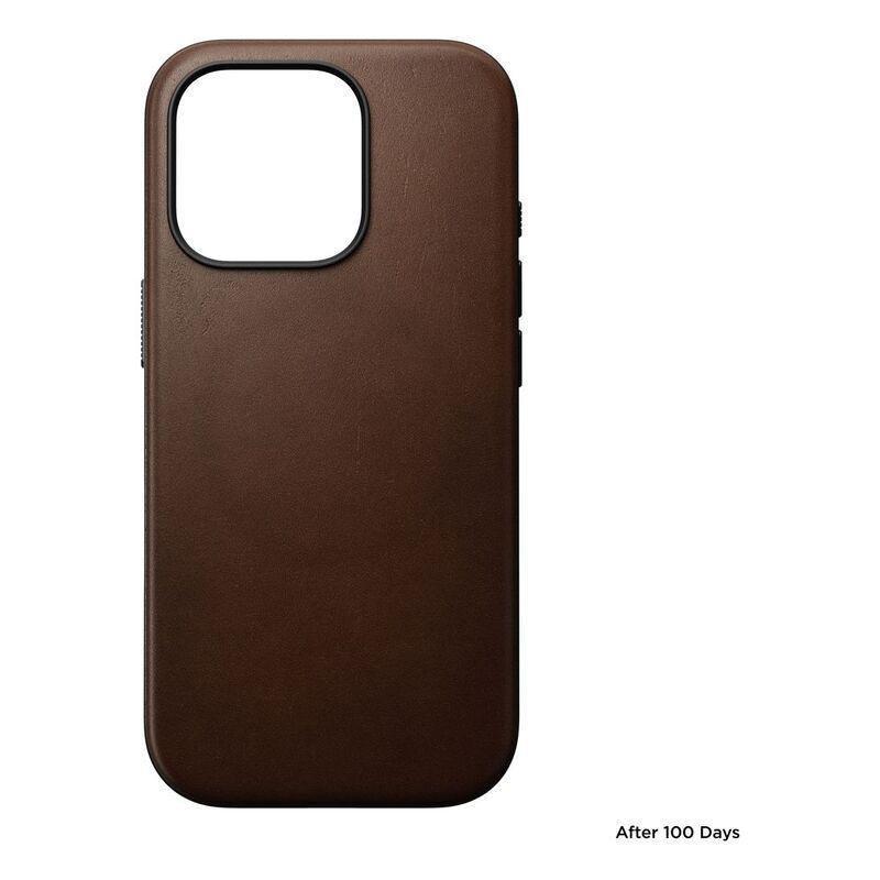 Nomad Modern Leather Case for iPhone 16 Pro - Brown, , large image number 1