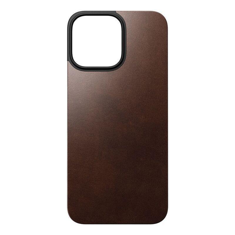 Nomad Magnetic Leather Case MagSafe for iPhone 16 Pro Max - Rustic Brown Horween, , medium