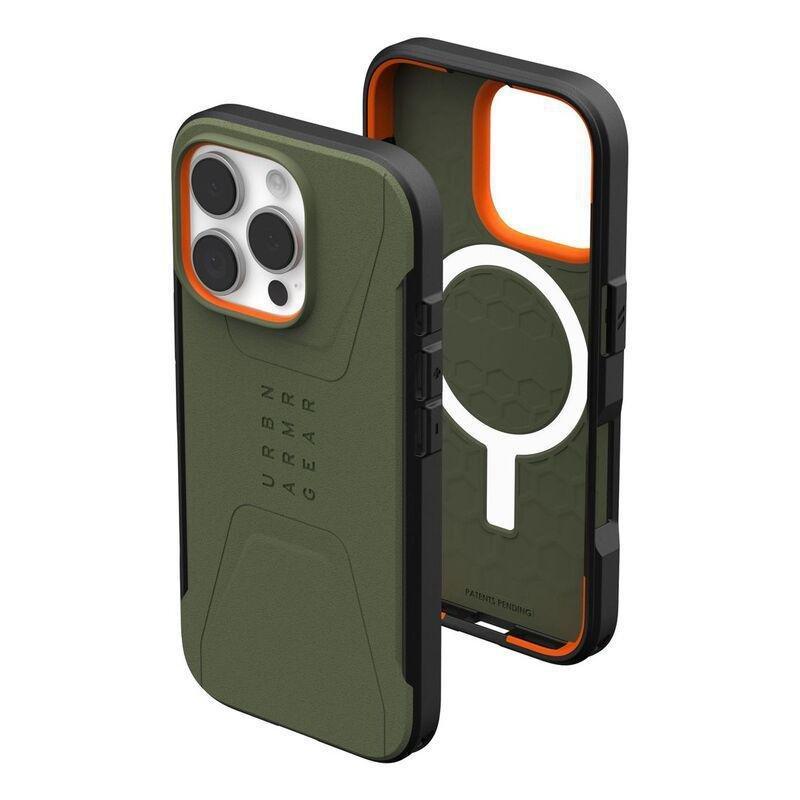UAG Civilian MagSafe Case for iPhone 16 Pro - Olive Drab, , large image number 1