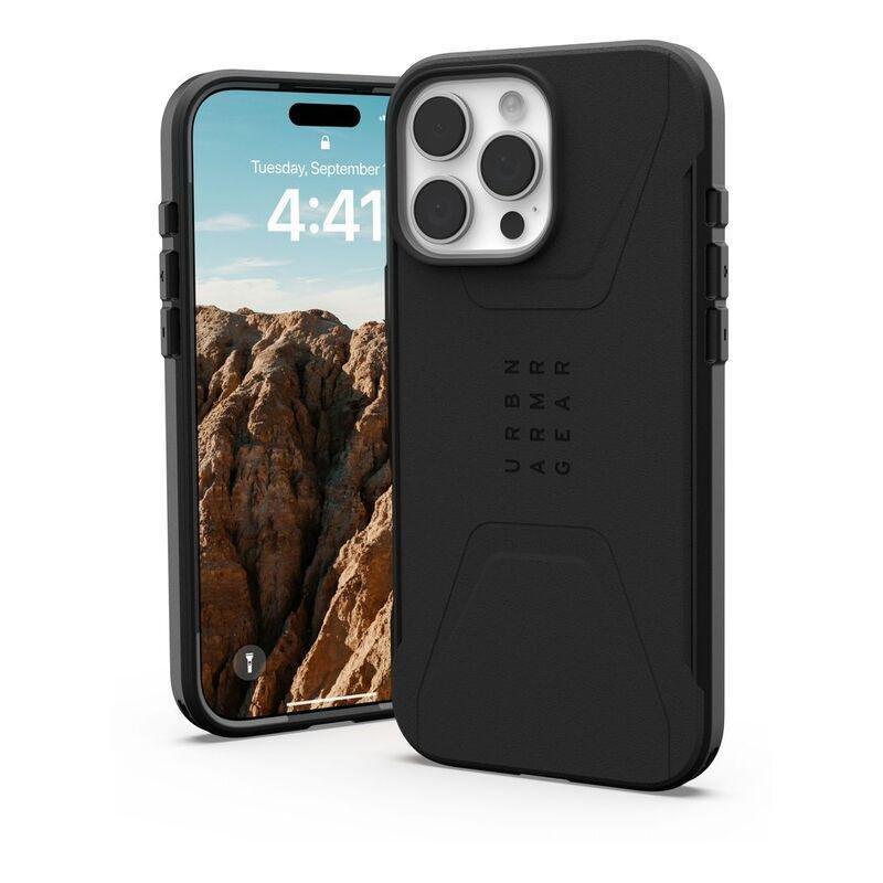 UAG Civilian MagSafe Case for iPhone 16 Pro Max - Black, , large image number 0