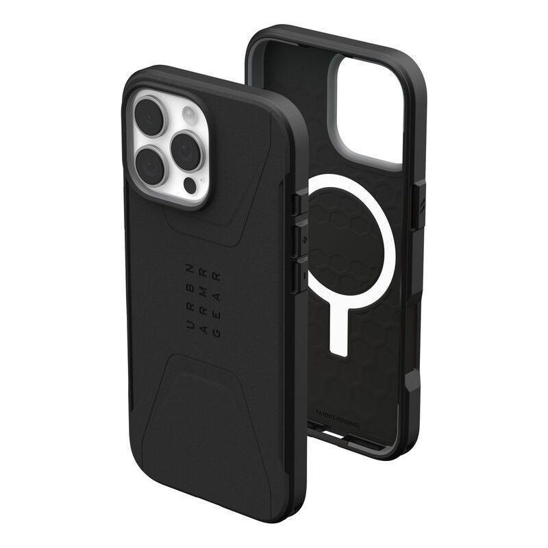UAG Civilian MagSafe Case for iPhone 16 Pro Max - Black, , large image number 1