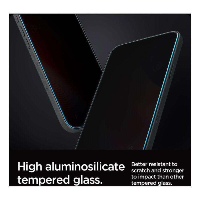 Spigen iPhone 16 Pro Glas.tR EZ Fit HD Privacy Screen Protector, , large image number 2