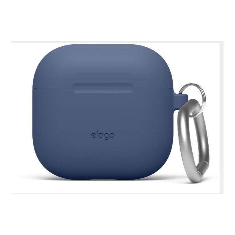 Elago AirPods 4 Silicone Hang case - Jean Indigo, , medium