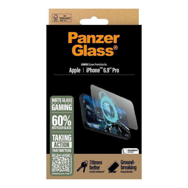Panzer Glass iPhone 16 Pro Max Screen Protector - Ultra Wide Fit - Gaming, , large image number 2