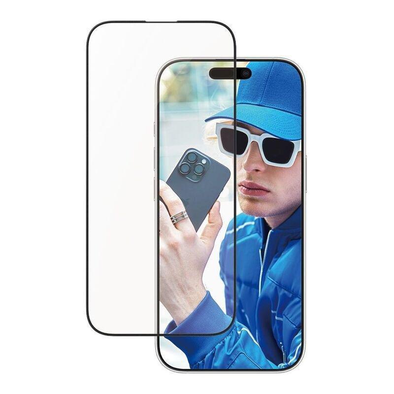 Panzer Glass iPhone 16 Pro Screen Protector - Ultra Wide Fit - Aluminum Frame, , medium
