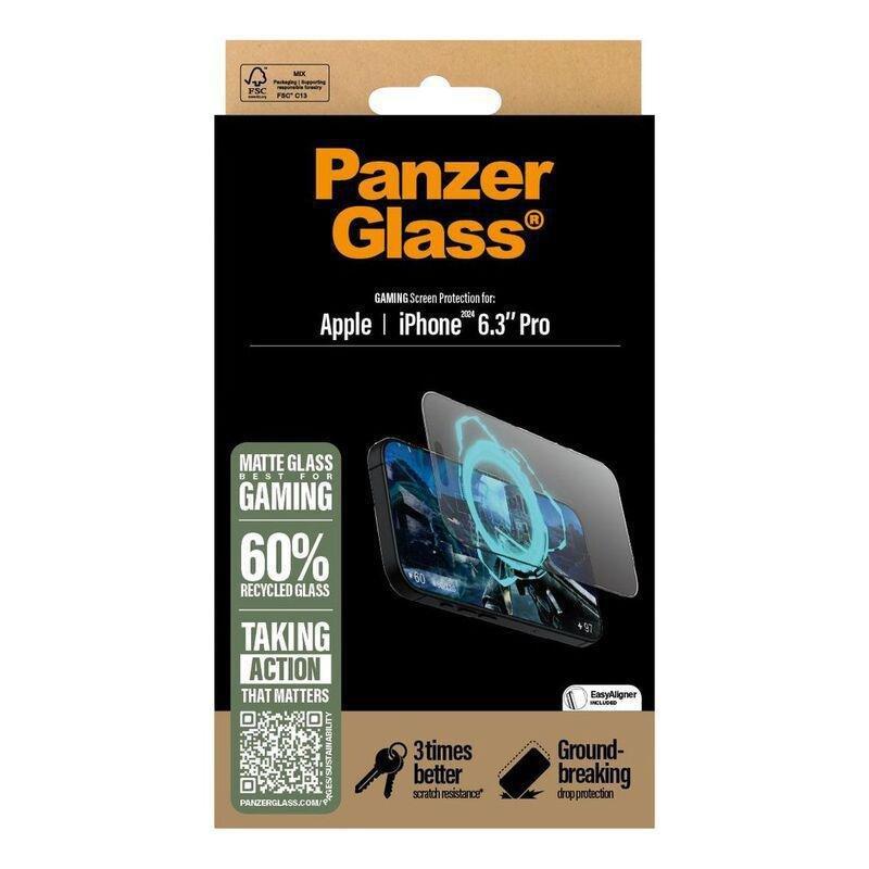 Panzer Glass iPhone 16 Pro Screen Protector - Ultra Wide Fit - Gaming, , large image number 2