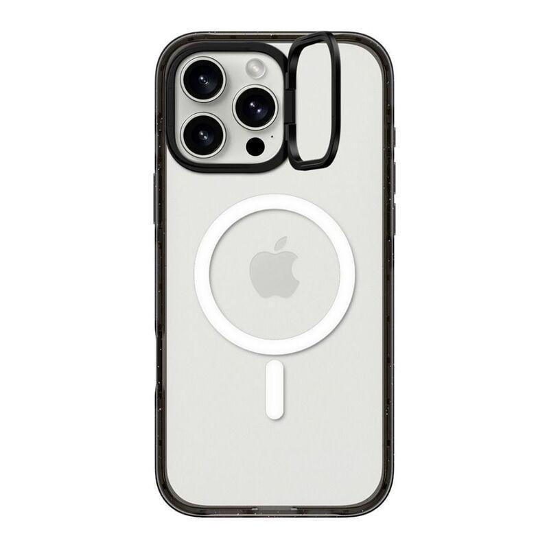 Casetify iPhone 16 Pro Max Impact Ring Stand Case With MagSafe - Clear Black, , medium