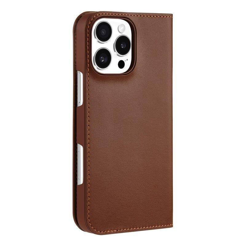 Coach iPhone 16 Pro Max Wallet Folio Case - Hazelnut, , large image number 1