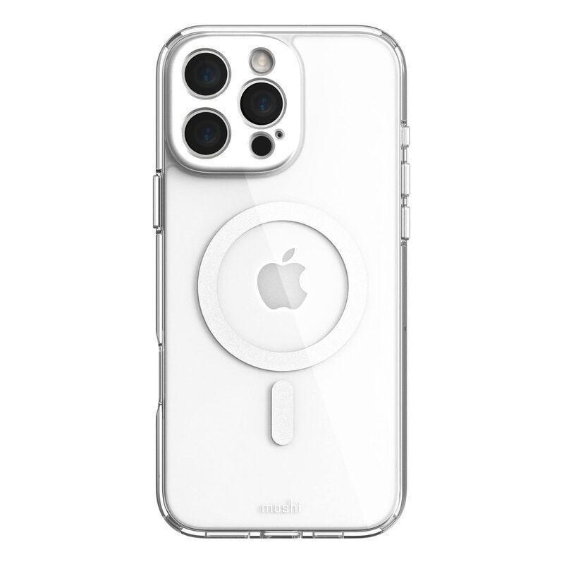 Moshi iGlaze Case For iPhone 16 Pro Max (MagSafe) - Luna Silver, , large image number 2