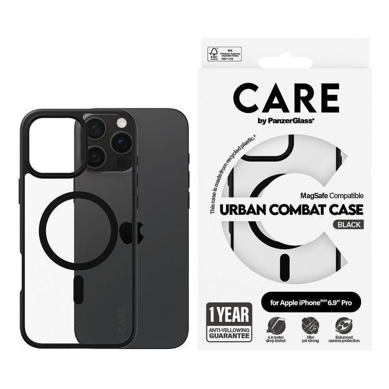 Panzer Glass Care iPhone 16 Pro Max MagSafe Case - Flagship - Urban Combat - Black, , large image number 1