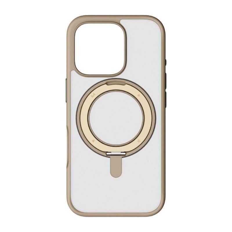Momax Roller Magnetic Case For iPhone 16 Pro - Rose Gold, , large image number 1
