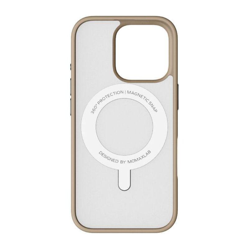 Momax Roller Magnetic Case For iPhone 16 Pro - Rose Gold, , large image number 2