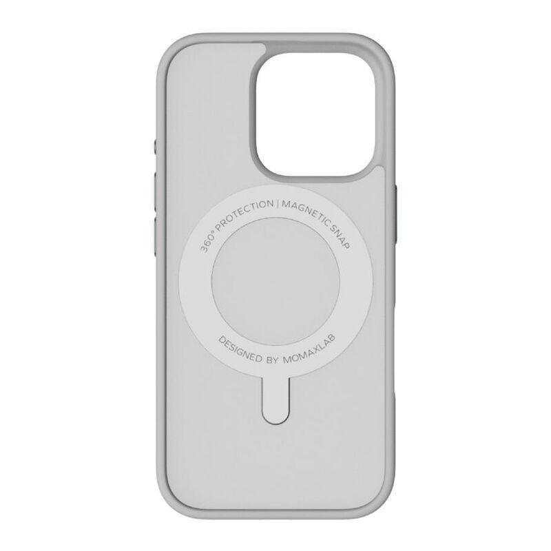 Momax Roller Magnetic Case For iPhone 16 Pro Max - Grey, , large image number 1