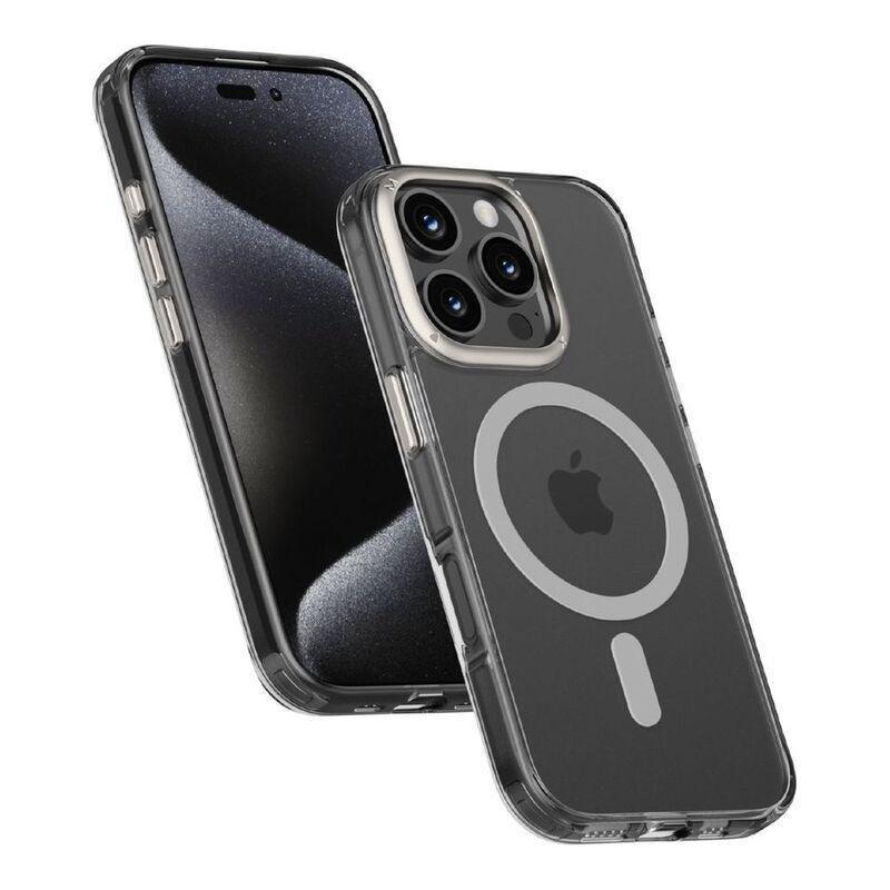 Momax Clear Magnetic Case For iPhone 16 Pro Max - Transparent, , large image number 2
