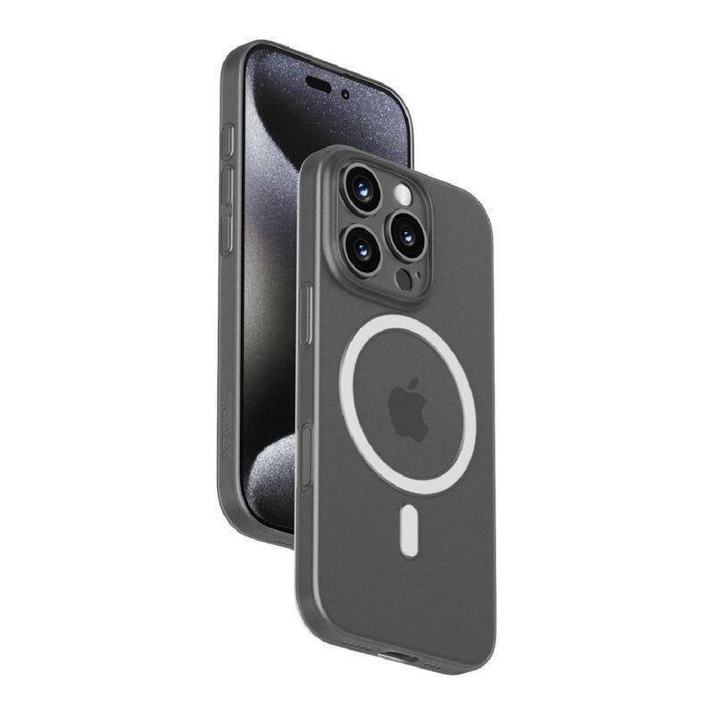 Momax Ultrathin Magnetic Case For iPhone 16 Pro - Clear, , medium