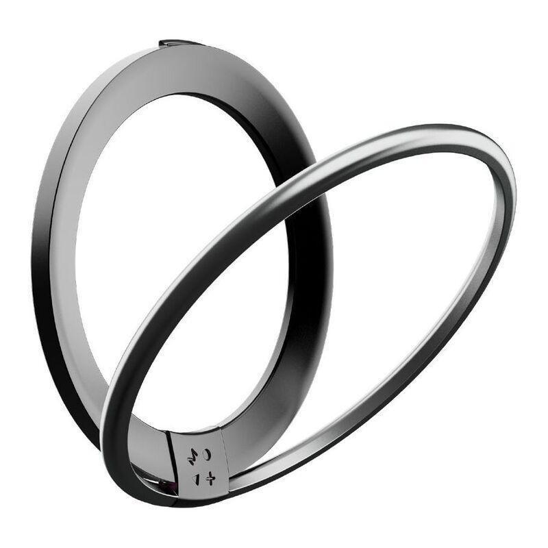Momax Magnetic Phone Ring - Black, , medium