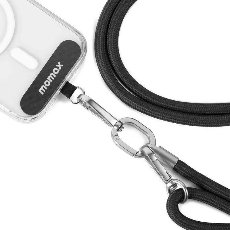 Momax Lanyard For Phone - Black, , large image number 2
