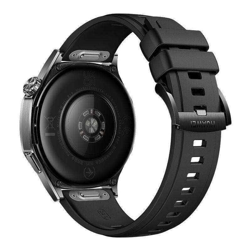 Huawei Watch GT 5 46mm Smartwatch Black - Black Fluoroelastomer Strap, , large image number 1