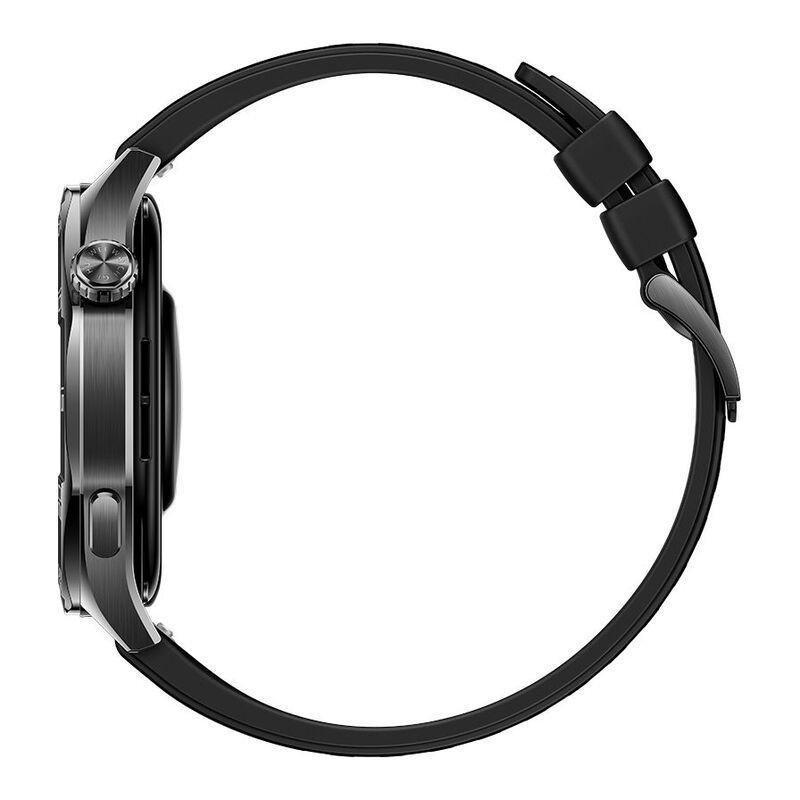 Huawei Watch GT 5 46mm Smartwatch Black - Black Fluoroelastomer Strap, , large image number 2