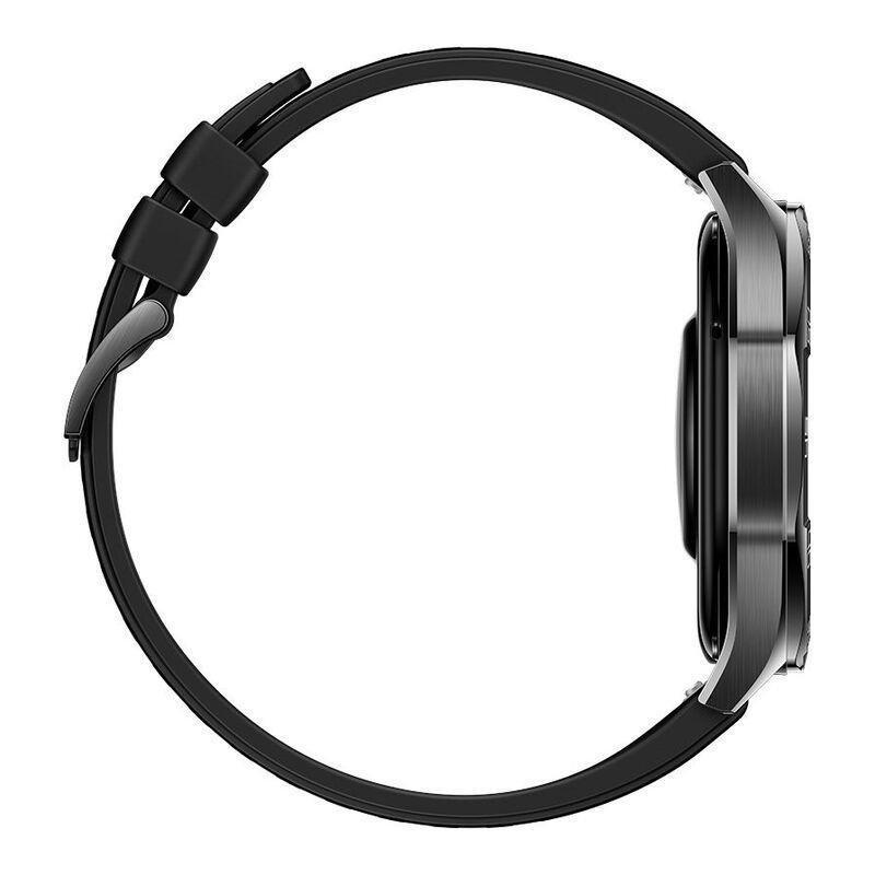 Huawei Watch GT 5 46mm Smartwatch Black - Black Fluoroelastomer Strap, , large image number 3