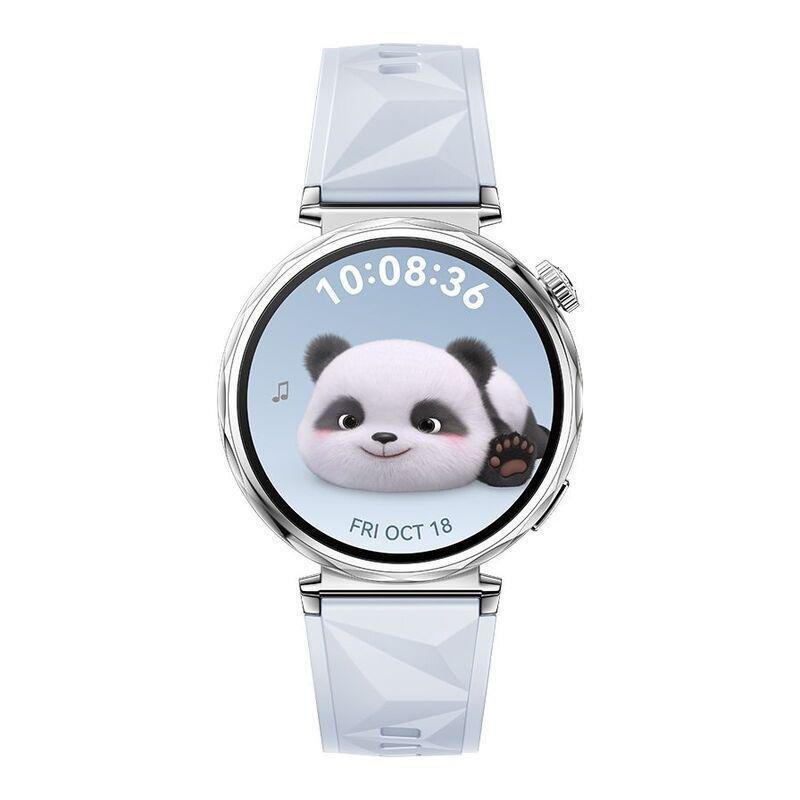 Huawei Watch GT 5 41mm Smartwatch Silver - Blue Fluoroelastomer Strap, , large image number 0