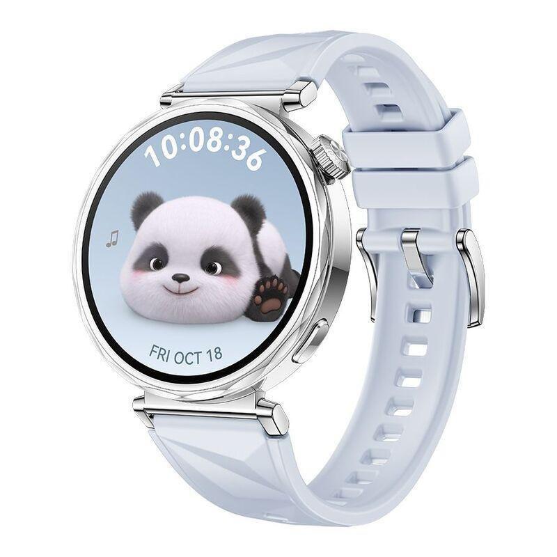 Huawei Watch GT 5 41mm Smartwatch Silver - Blue Fluoroelastomer Strap, , large image number 1
