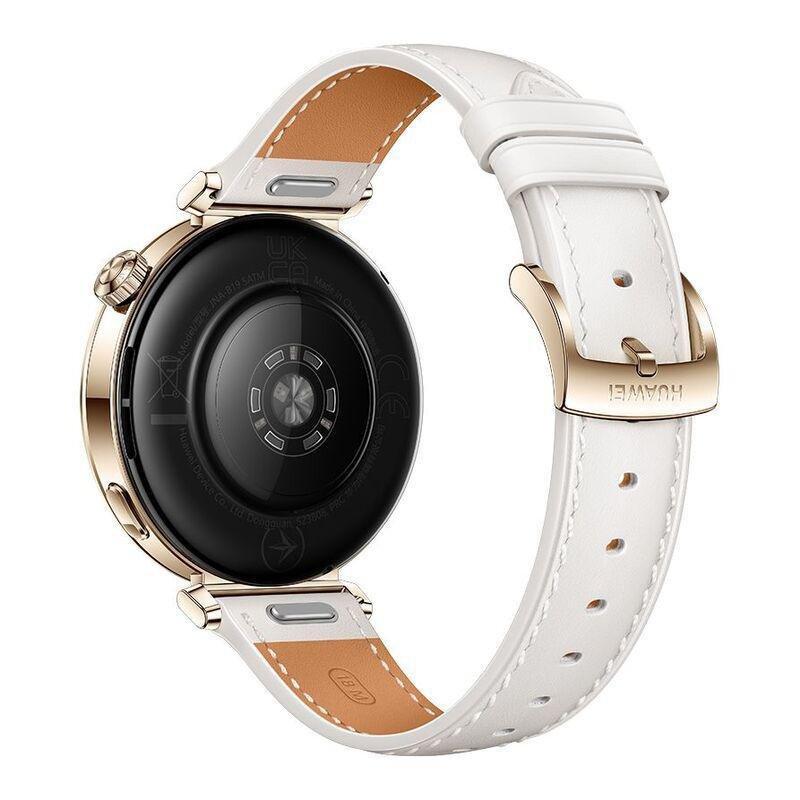Huawei Watch GT 5 41mm Smartwatch Gold - White Composite Leather Strap, , large image number 2