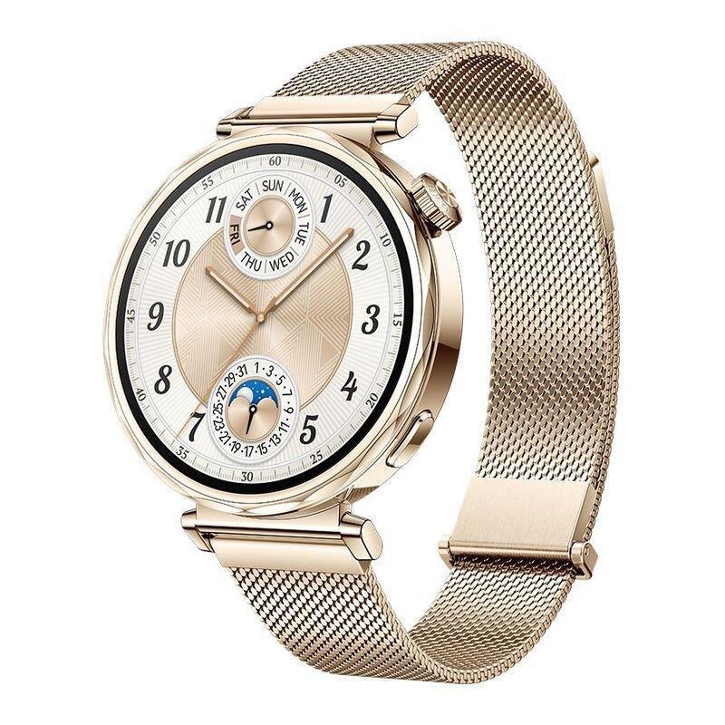 Huawei Watch GT 5 41mm Smartwatch Gold - Gold Milanese Strap, , large image number 1