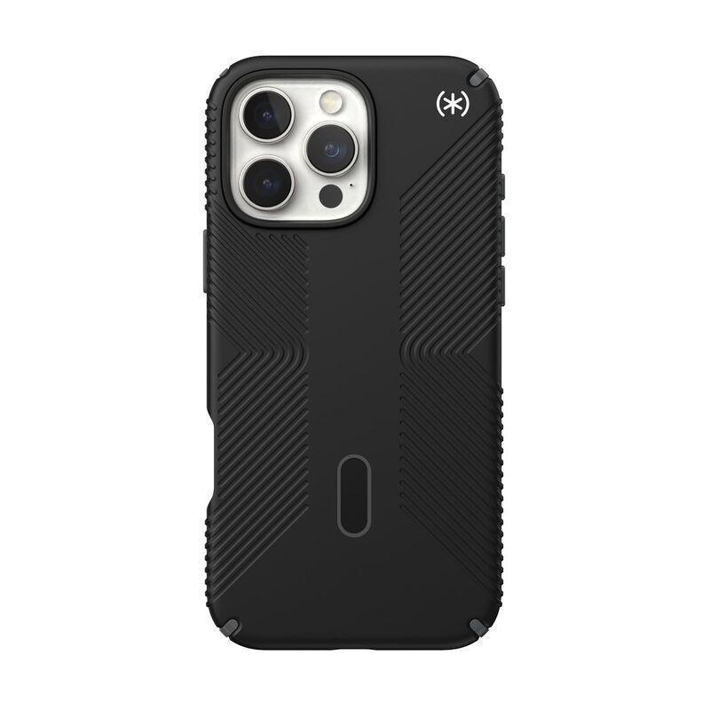 Speck iPhone 16 Pro Max Presidio2 Grip Case With MagSafe And ClickClock - Black/Slate Grey, , large image number 7