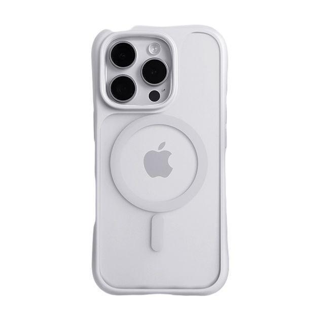 Power Support Air Jacket Hybrid Case with MagSafe for iPhone 16 Pro - Clear Matte, , large image number 0